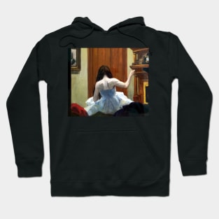 High Resolution Edward Hopper New York Interior 1921 Hoodie